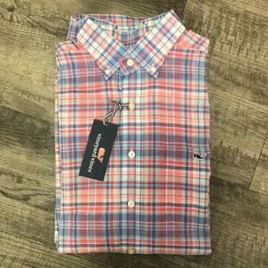 NWT Vineyard Vines button down linen shirt